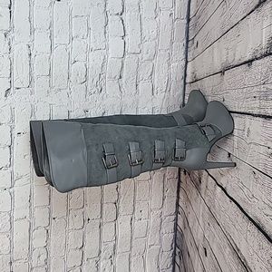 JustFab Gray Boots